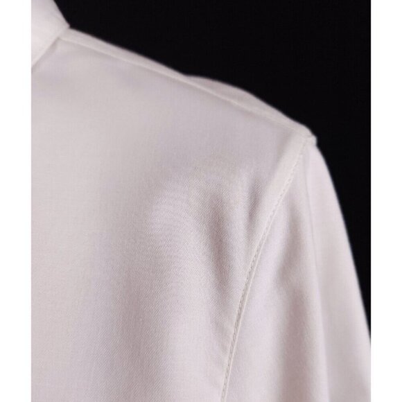 Kit and Ace 1/2 Button Wide Fit Pullover Tunic Size 4 Womens Off-White - Picture 8 of 9